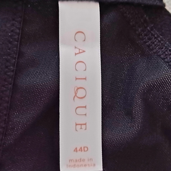 CACIQUE Modern Lace Unlined Full Coverage Bra, size 44D - Picture 15 of 15